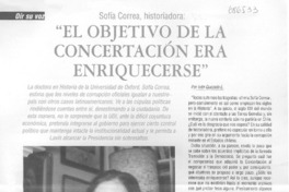 "El objetivo de la concertación era enriquecerse" : [Entrevista]