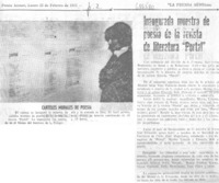 Inaugurada muestra de poesía de la revista de literatura "Portal".