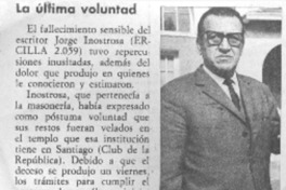 La Última voluntad.
