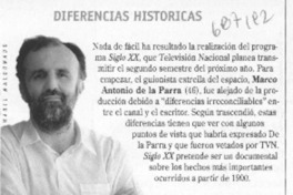 Diferencias históricas.