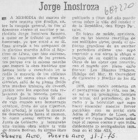 Jorge Inostroza.