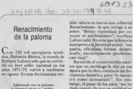 Renacimiento de la paloma.