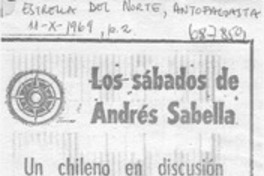 Un chileno en discusión