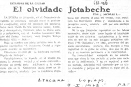 El olvidado Jotabeche