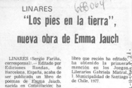 Los pies en la tierra", nueva obra de Emma Jauch.