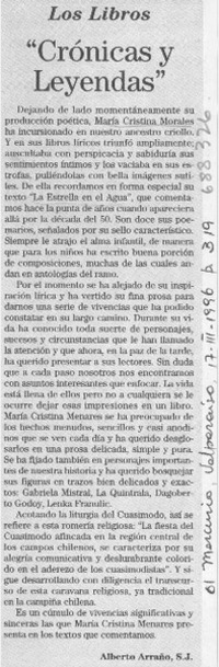 Crónicas y leyendas