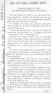 En un día como hoy --