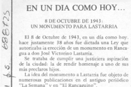 En un día como hoy --