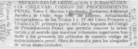 Repertorios de legislación y jurisprudencia chilenas