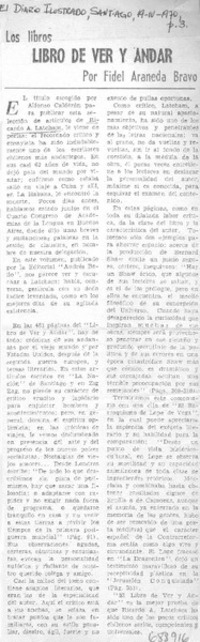 Libro de ver y andar