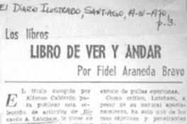 Libro de ver y andar