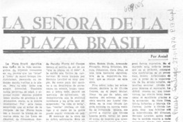 La señora de la plaza Brasil.