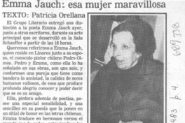 Emma Jauch: esa mujer maravillosa