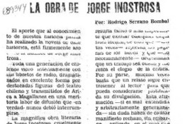 La obra de Jorge Inostrosa