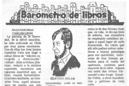 Algunos días Carlos León