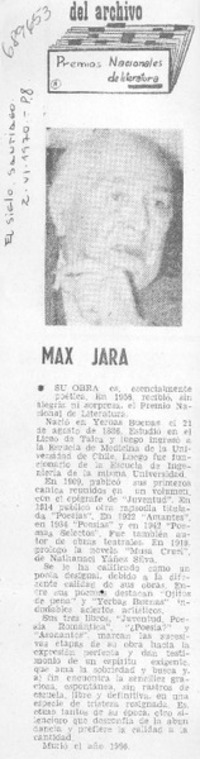 Max Jara.