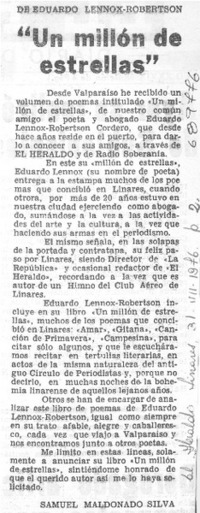 Un millón de estrellas"