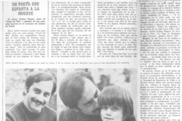 Un poeta que espanta a la muerte