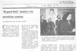 Mi gente linda" ayudará a los periodistas cesantes.