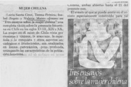 Mujer chilena.