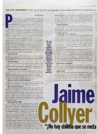 Jaime Collyer, "no hay chilena que se meta la mano al bolsillo cuando hay que pagar": [entrevista]