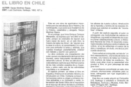 El libro en Chile.