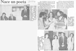 Nace un poeta.