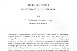 René León Echaiz (discurso en sus funerales)
