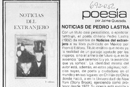 Poesía