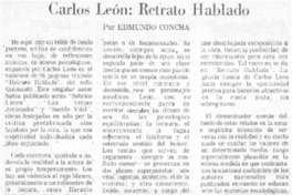El estilo de Carlos León