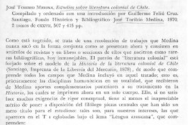 José Toribio Medina