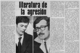 Literatura de la agresión