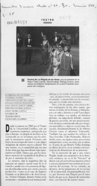 La pérgola de las flores  [artículo] Eduardo Guerrero.