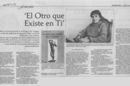 "El otro que existe en ti"