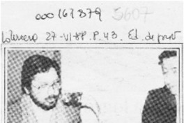 Primer libro de poemas editó profesor-escritor  [artículo] Luis Flores Olave.