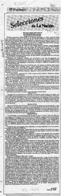 Selecciones de La Nación  [artículo] Alone.