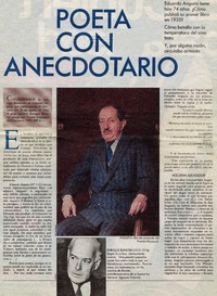 Poeta con anecdotario