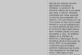 Deprivación y modelos parentales