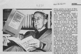 "Cooperar o perecer, dilema de la comunidad mundial"  [artículo] AR.