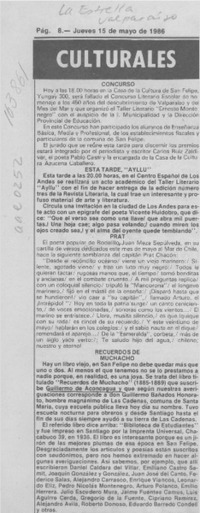 Recuerdos de muchacho