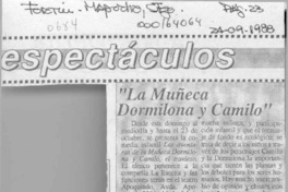 "La Muñeca dormilona y Camilo"  [artículo].