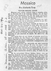 Mosaico  [artículo] Abelardo Troy.