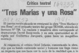 "Tres Marías y una Rosa"