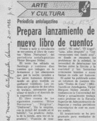 Prepara lanzamiento de nuevo libro de cuentos