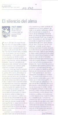 El silencio del alma