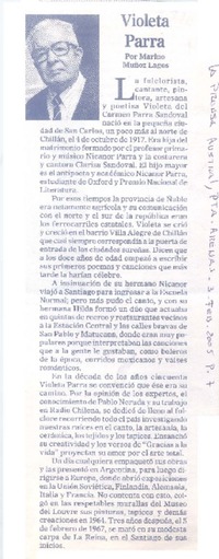 Violeta Parra