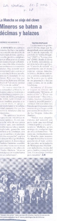 Mineros se baten a décimas y balazos