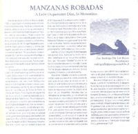 Manzanas robadas