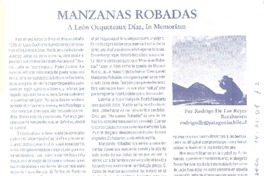 Manzanas robadas