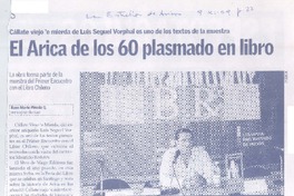 El Arica de los 60 plasmado en libro
